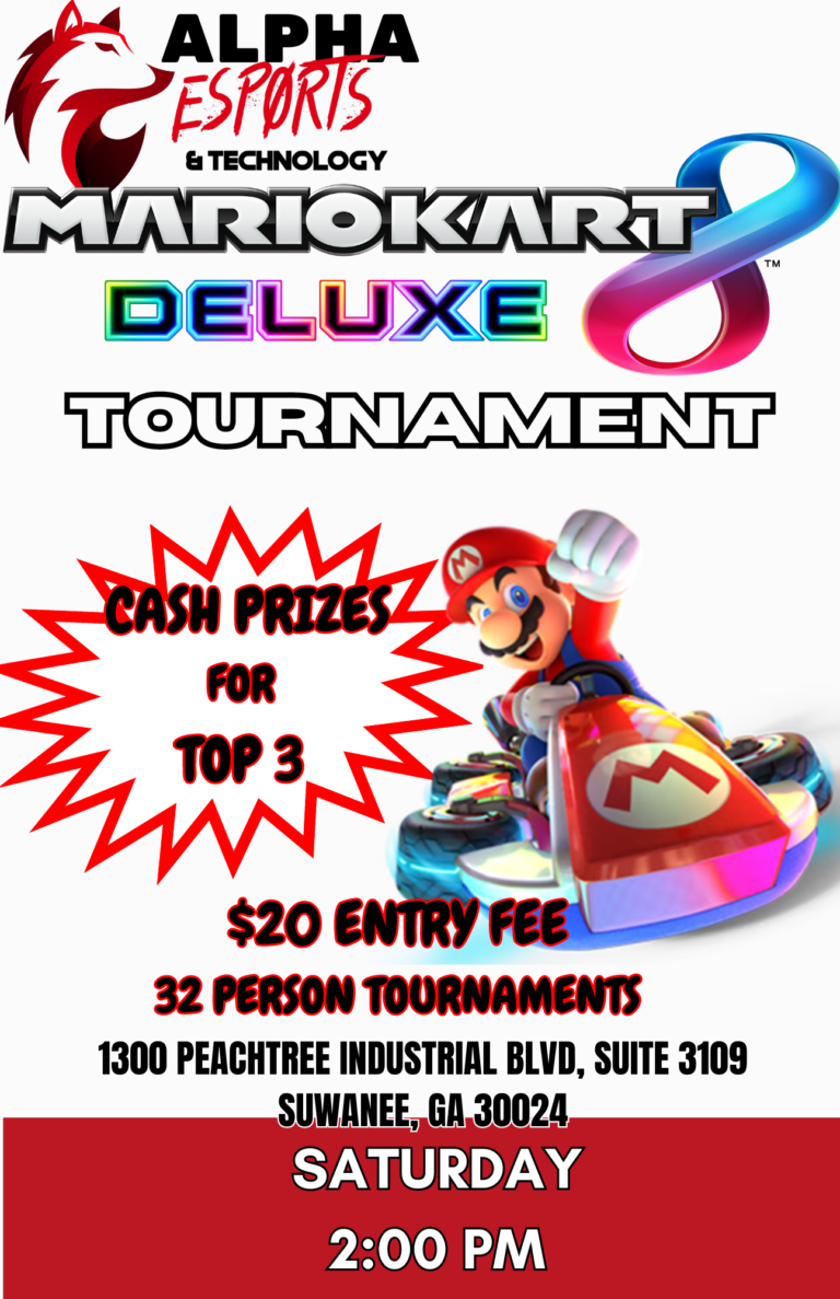 Mario Kart Tournament Flyer