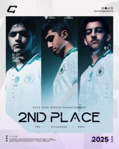 Team Falcons 2nd Place